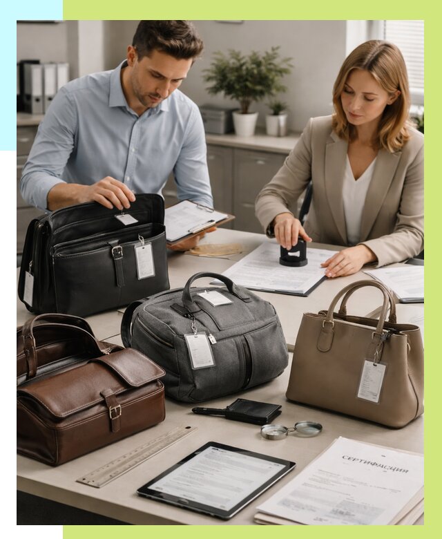 Сертификация сумок в Сызрани от 7598 руб. | Алешин-Сзр