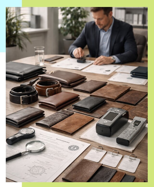 Сертификация кожаных изделий в Сызрани от 12156 р. | Алешин-Сзр