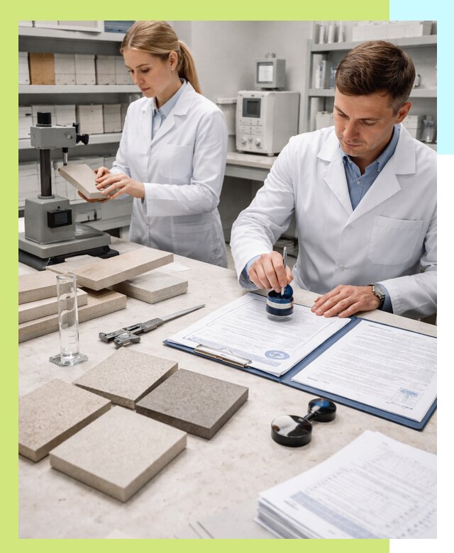 Сертификация плитки и керамики в Сызрани с документами