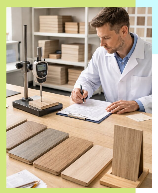 Сертификация ламината с испытаниями и оформлением документов в Сызрани