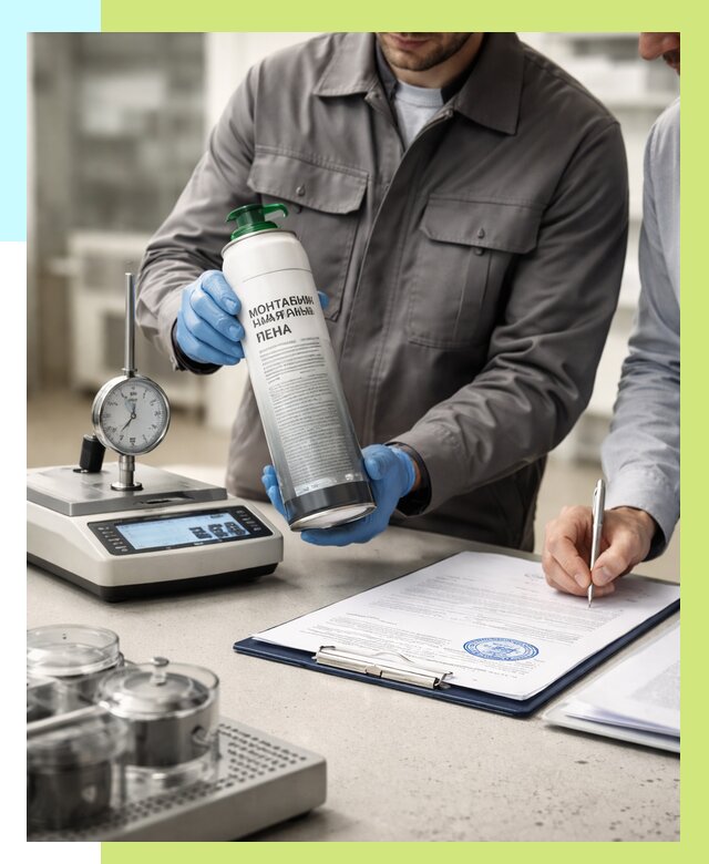 Сертификация монтажной пены в Сызрани от 15195 р. | Алешин-Сзр