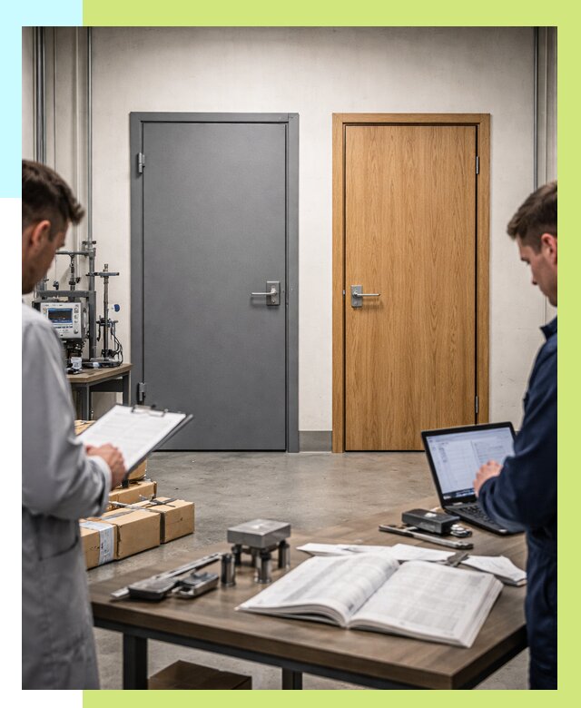 Сертификация дверей в Сызрани от 8104 р. под ключ | Алешин-Сзр