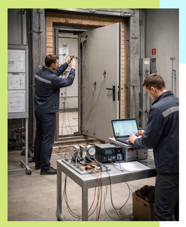 Сертификация противопожарных дверей в Сызрани по ГОСТ и ТР