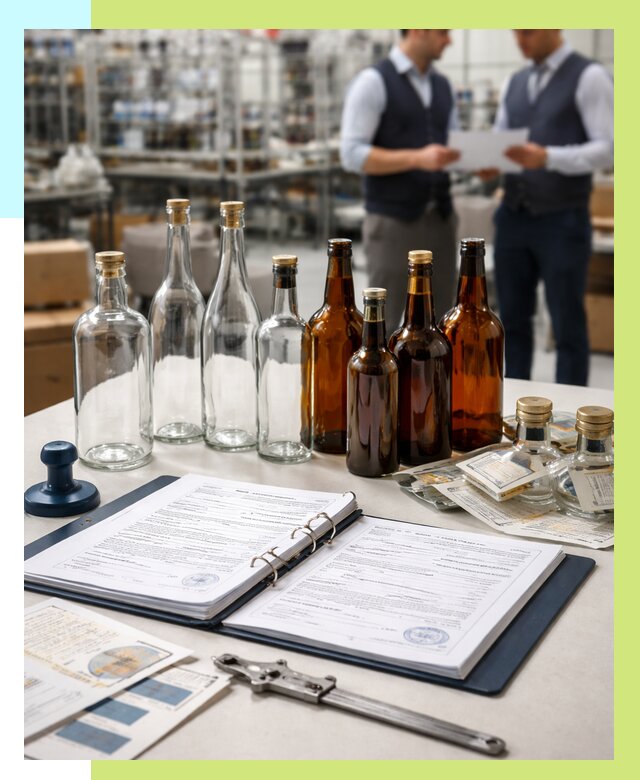 Сертификация стеклянных бутылок в Сызрани от 25325 р. | Алешин-Сзр