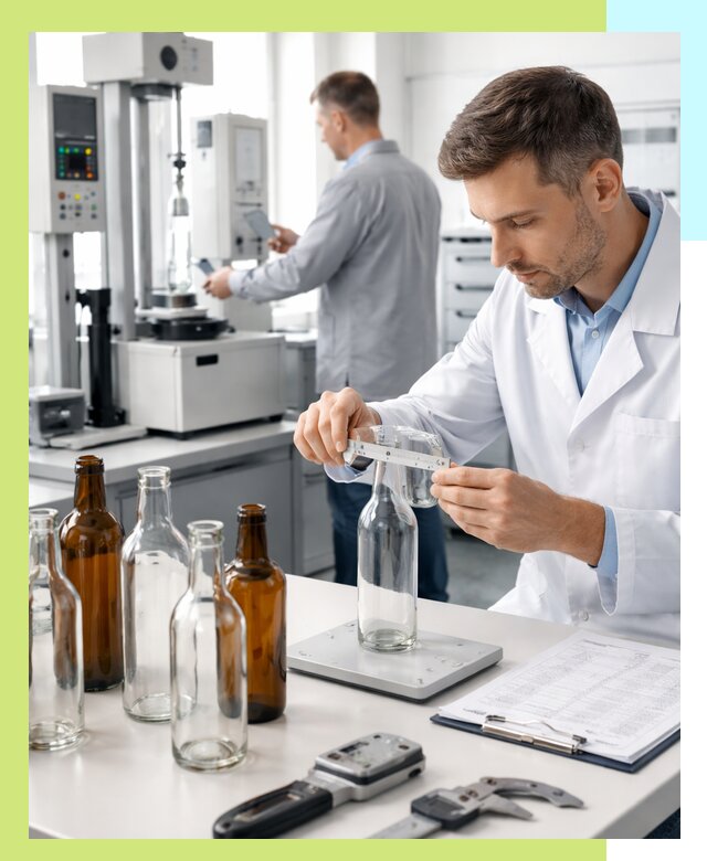 Сертификация стеклянных бутылок и сопутствующей упаковки в Сызрани