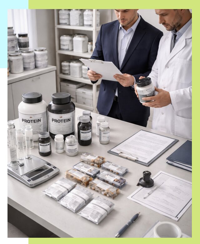 Сертификация спортивного питания в Сызрани от 15195 р., Алешин-Сзр