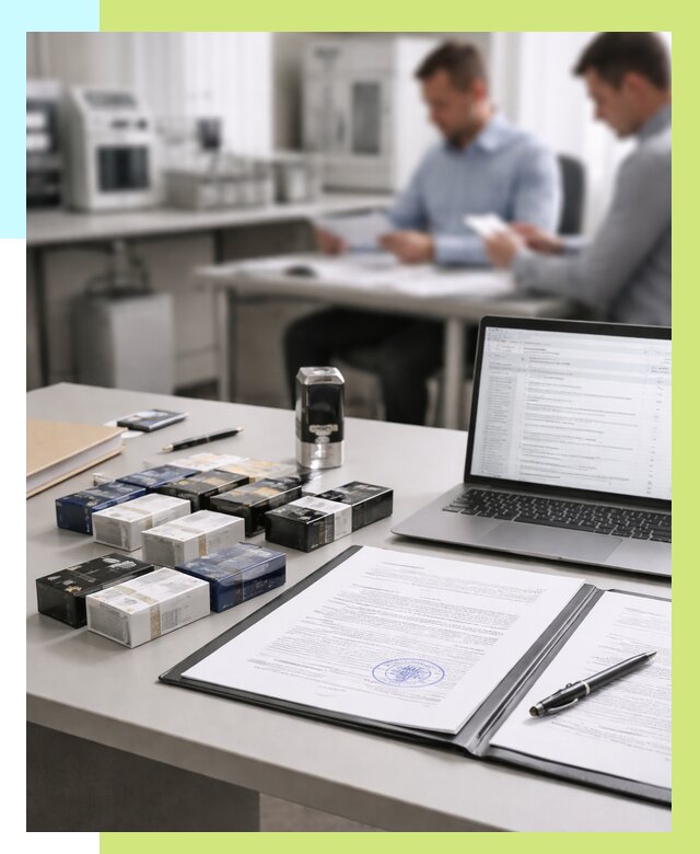 Сертификация сигарет под ключ в Сызрани от 45585 р. | Алешин-Сзр