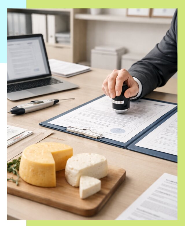 Сертификация сыров в Сызрани от 15195 р | Сертификат на сыр Алешин-Сзр