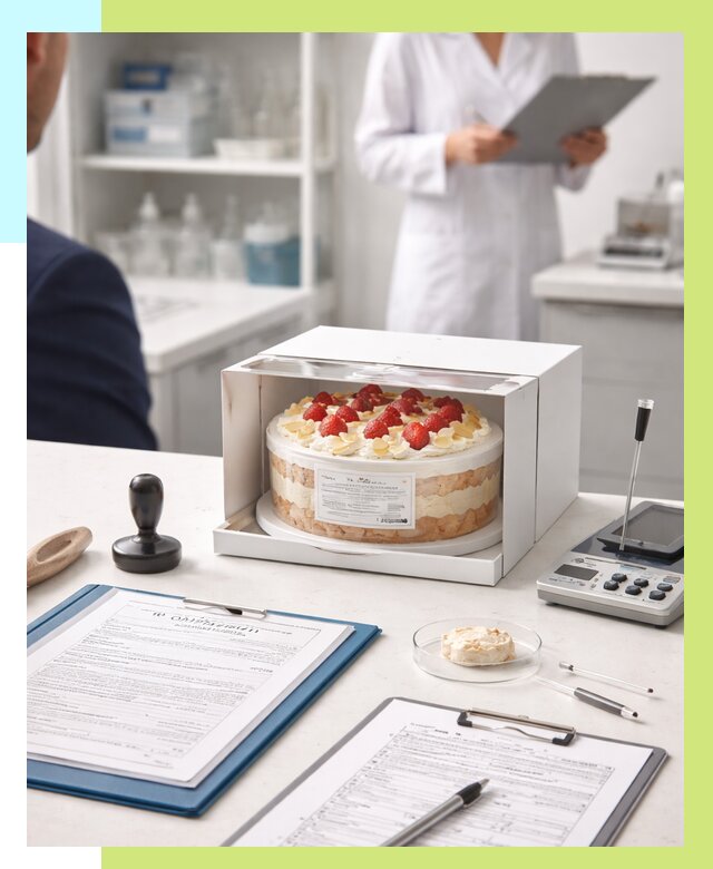 Сертификация тортов в Сызрани от 9117 р. заказать | Алешин-Сзр