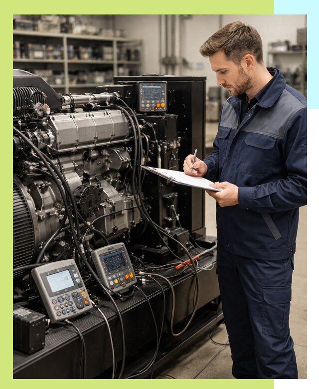 Сертификация дизельных генераторов и их оборудования в Сызрани