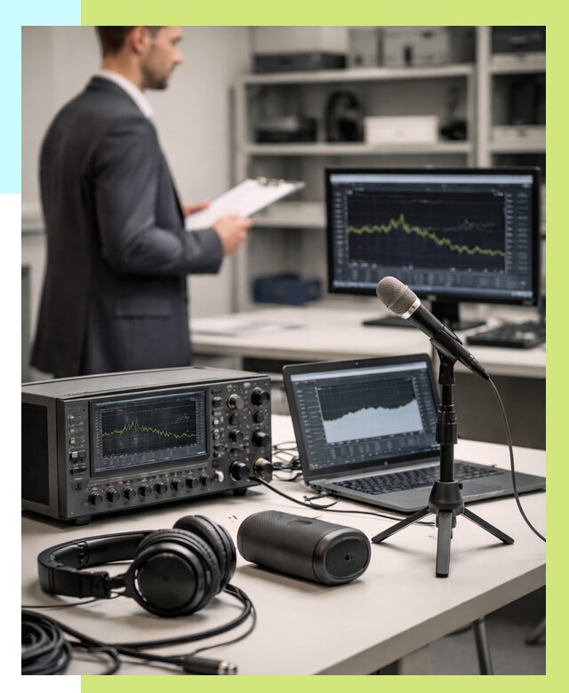 Сертификация аудиотехники в Сызрани от 15195 р., Алешин-Сзр