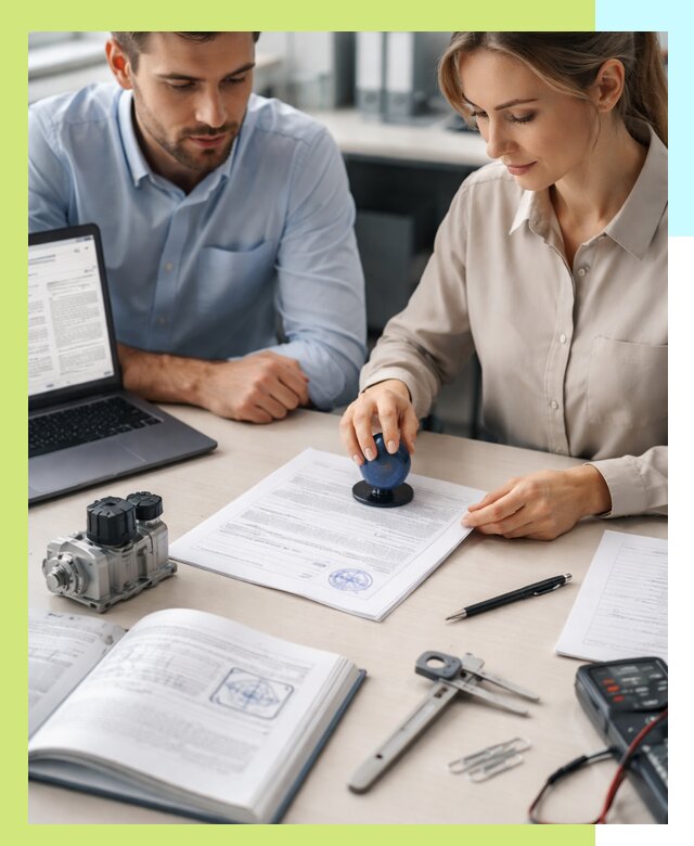 Выдача паспорта изделия и техническая экспертиза продукции в Сызрани