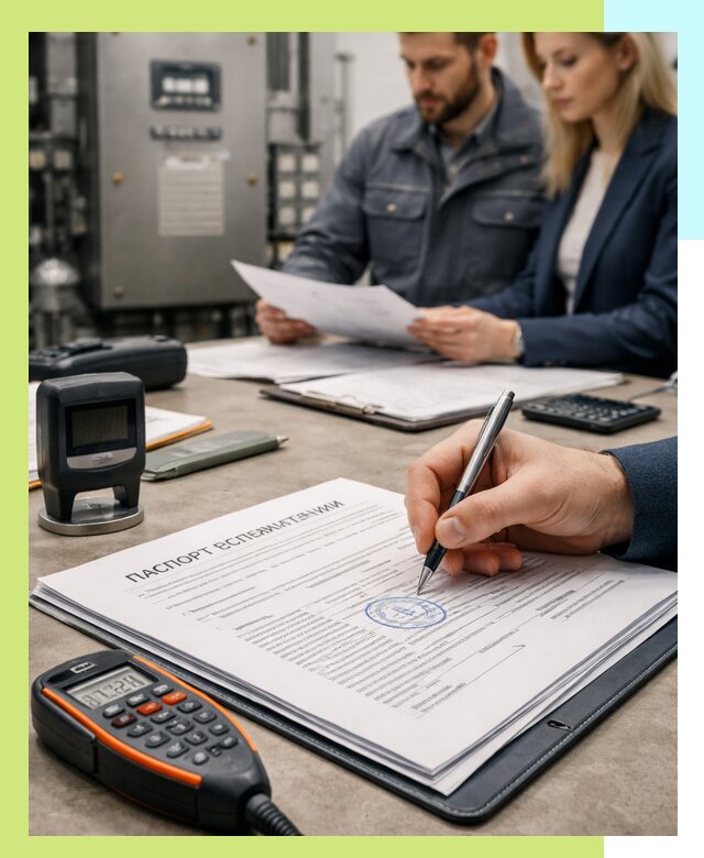 Оформление паспорта эксплуатации оборудования в Сызрани