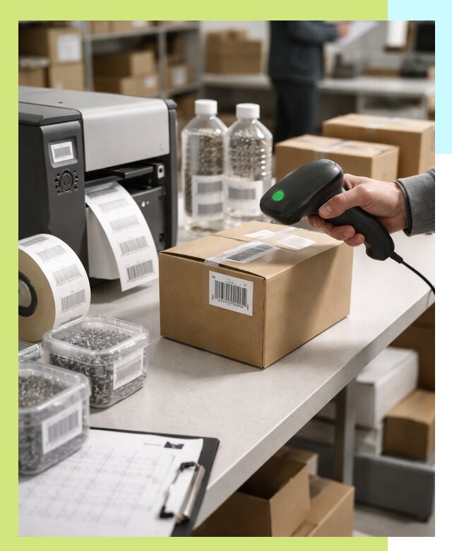 Штрихкодирование продукции и маркировка для продажи в Сызрани