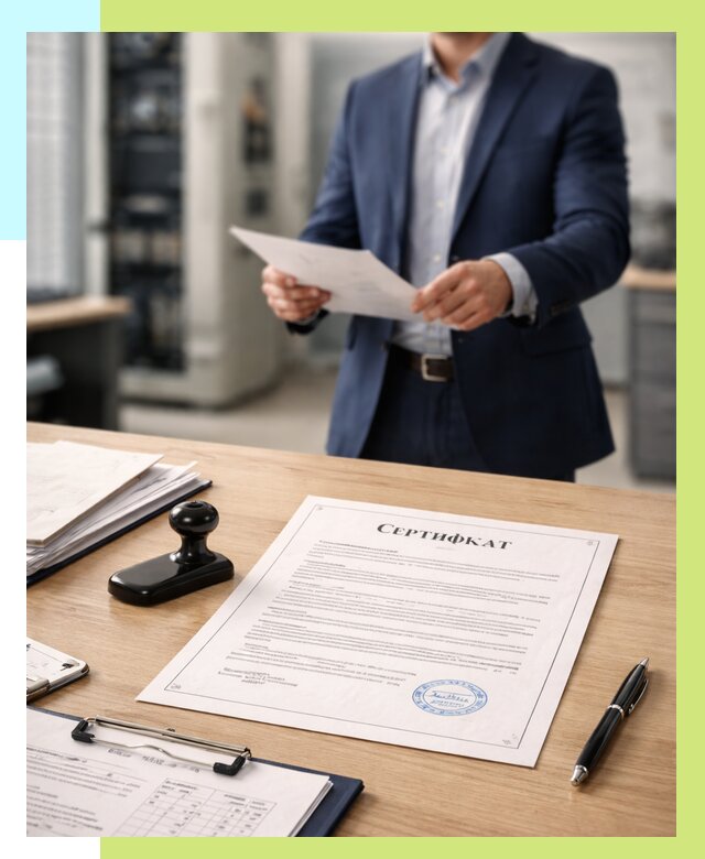 Сертификат на оборудование в Сызрани от 15195 р. | Алешин-Сзр