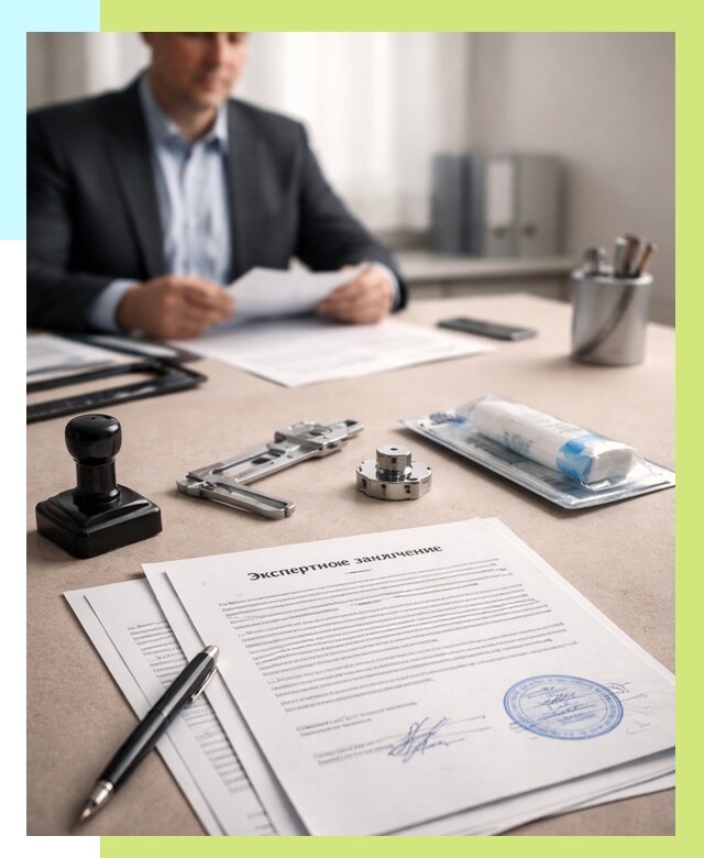 Экспертное заключение на продукцию в Сызрани от 8611 р. | Алешин-Сзр
