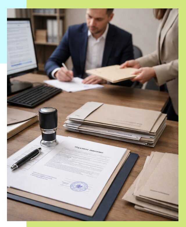 Отказное письмо для таможни в Сызрани от 3039 р, Алешин-Сзр