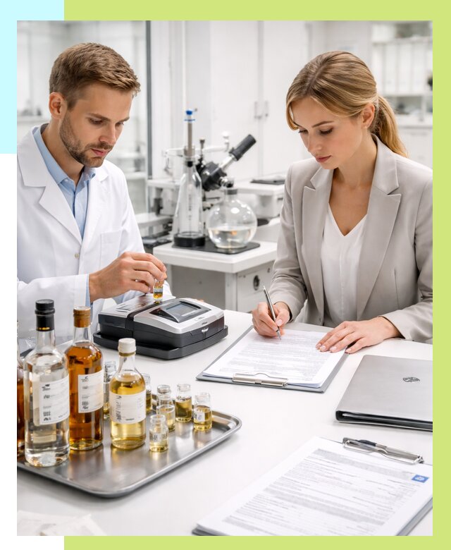 Заключение о спиртосодержании в Сызрани, от 5065 р., Алешин-Сзр