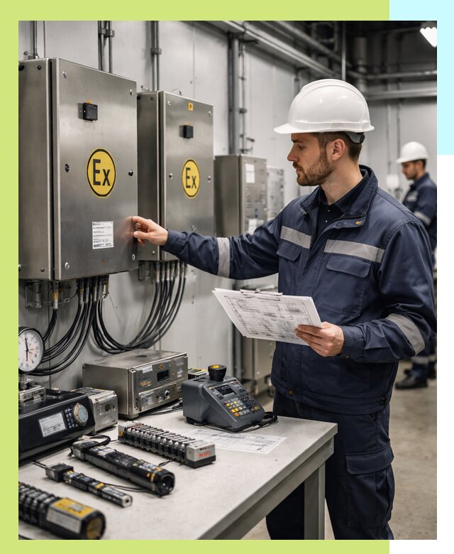 Сертификат взрывозащиты промышленного оборудования в Сызрани