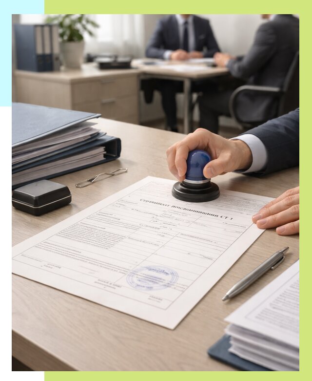 Сертификат происхождения СТ 1 в Сызрани от 4559 р. | Алешин-Сзр