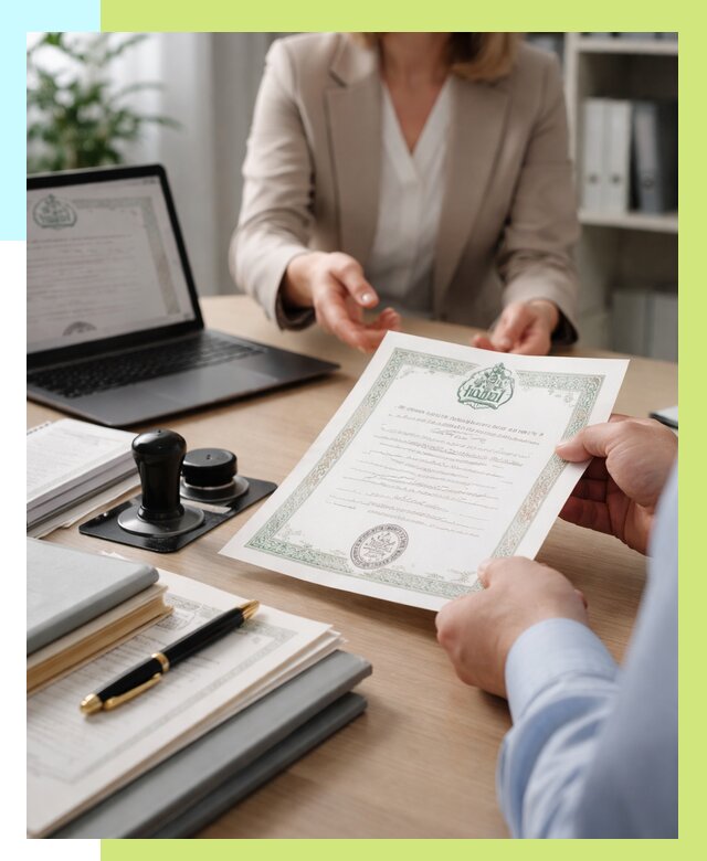 Халяль сертификат в Сызрани, получить от 15195 р. | Алешин-Сзр