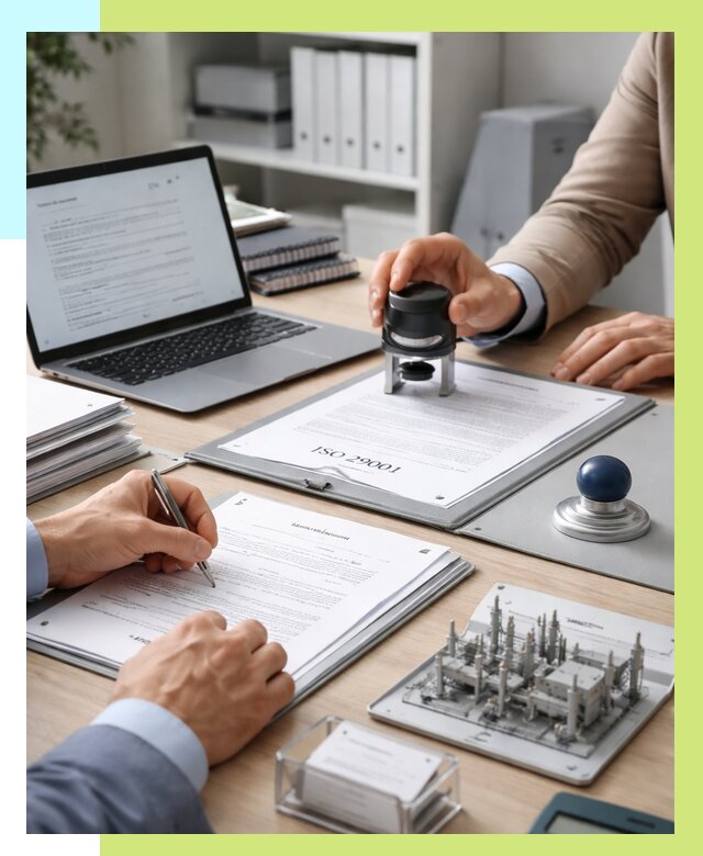 Сертификат ISO 29001 в Сызрани под ключ от 75975 р. | Алешин-Сзр