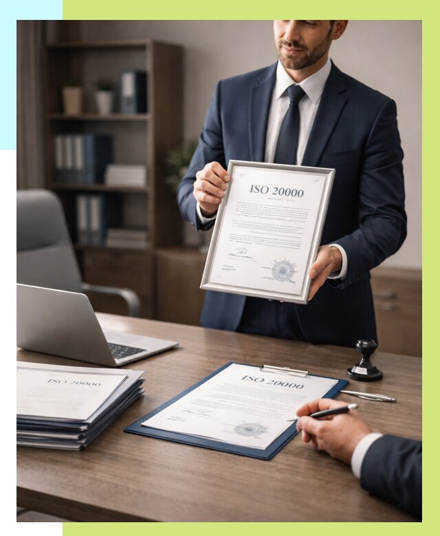 Сертификат ISO 20000 в Сызрани под ключ от 121560 р., Алешин-Сзр