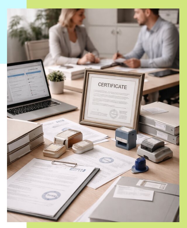 Сертификация компании в Сызрани от 45585 р. | Алешин-Сзр — заказ